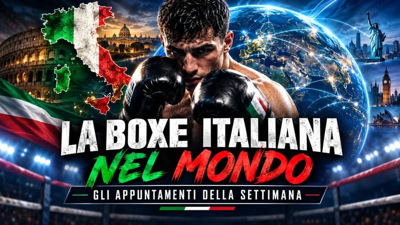 Pugilato italiano: i match dal 25 settembre 2026 al 27 settembre 2026