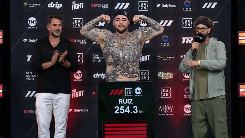 Andy Ruiz Jr. Sheds 20 Pounds for Knyba