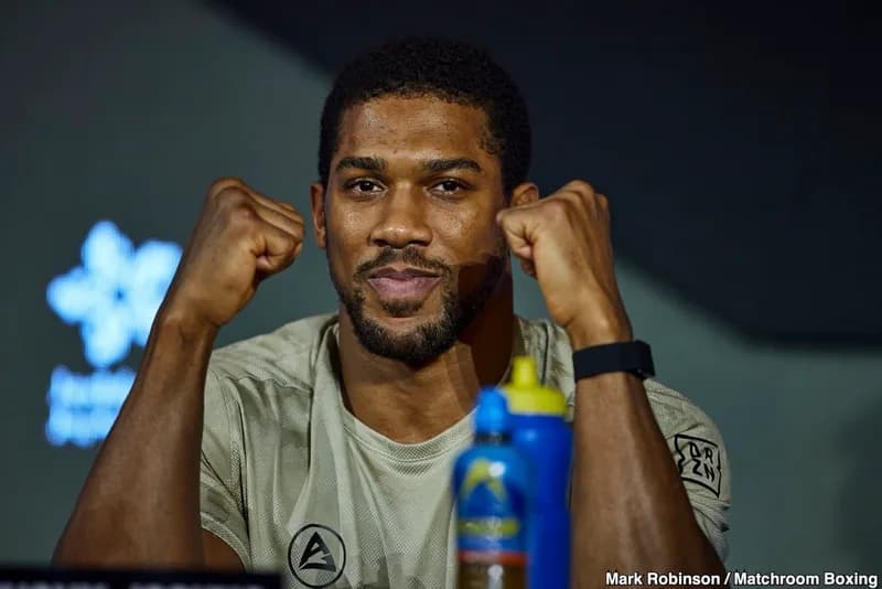 Anthony Joshua May Skip Tyson Fury Press Conference