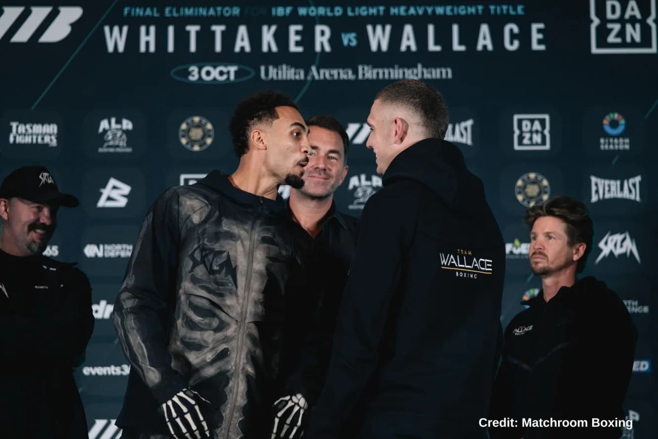 Ben Whittaker Belittles Conor Wallace Before Their Eliminator