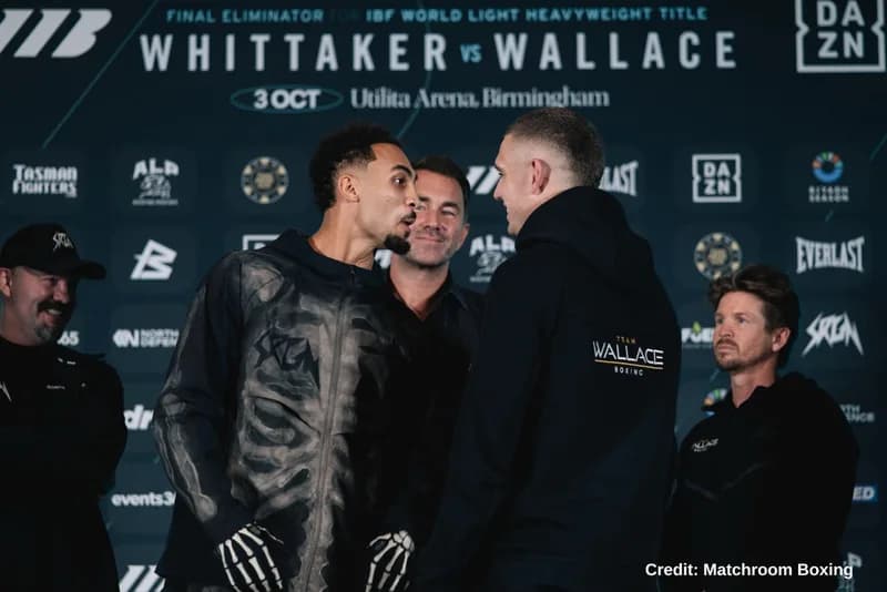 Ben Whittaker Belittles Conor Wallace Before Their Eliminator