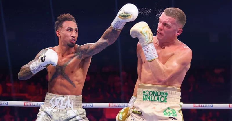 Conor Wallace sums up Ben Whittakers punching power as he calls for rematch