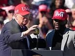 Floyd Mayweather gushes over Donald Trump after President praises boxer's 'good looks' at Republican rally