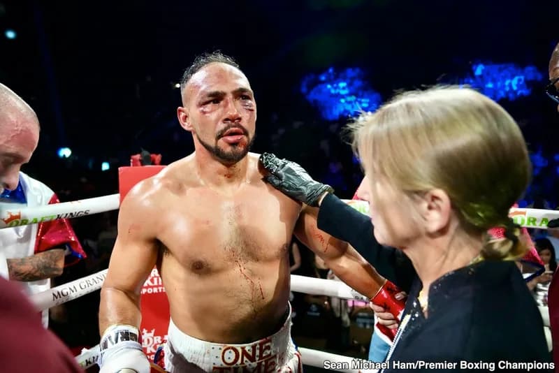 Keith Thurman Cant Talk Away The Fundora Loss