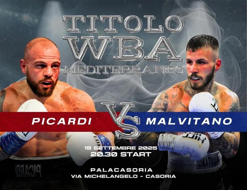 Mediterraneo Wba - Picardi vs Malvitano