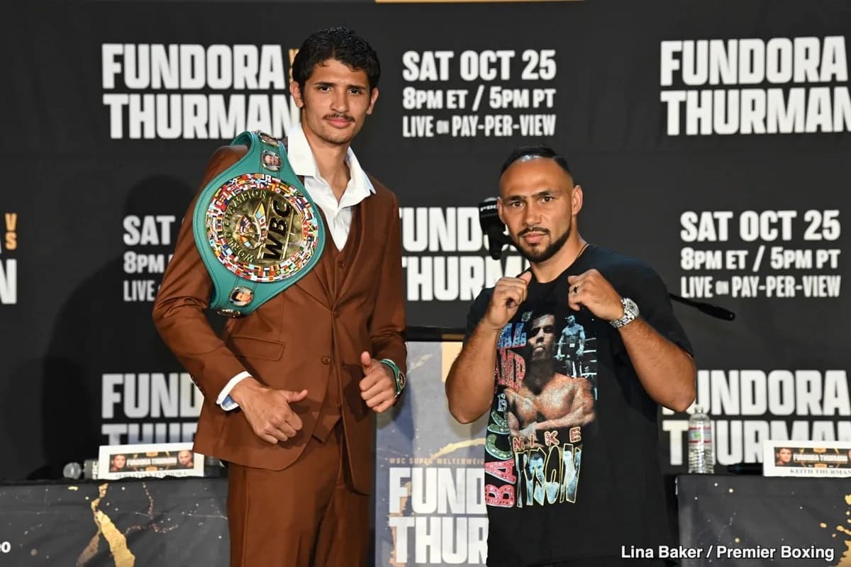 KEITH THURMAN GIUSTIFICA LA SUA CHANCE TITOLATA CITANDO L'INFORTUNIO DEL 2024