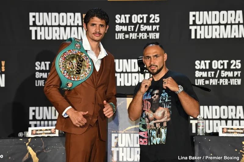 KEITH THURMAN GIUSTIFICA LA SUA CHANCE TITOLATA CITANDO L'INFORTUNIO DEL 2024