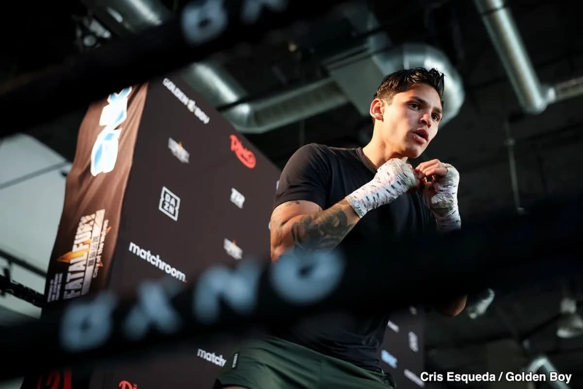 Ryan Garcia "Pronto per la Guerra": I Fan Deridono il Comeback dopo la Sconfitta con Romero