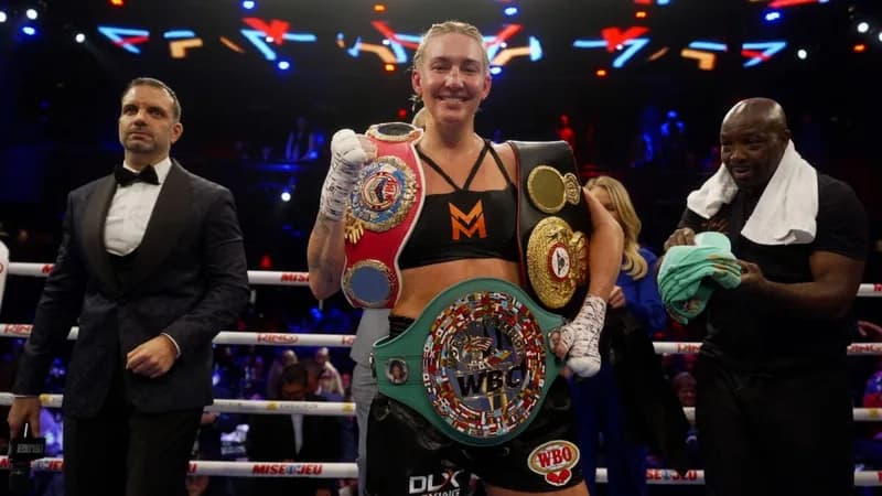 Mikaela Mayer Conquista Tre Titoli Mondiali Superwelter: Dominio Totale a Montreal