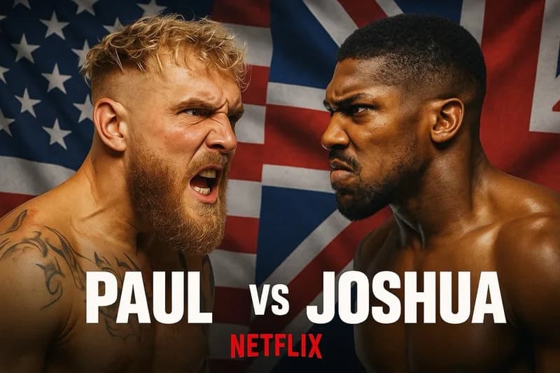 Jake Paul vs Anthony Joshua: Match Ufficiale il 19 Dicembre