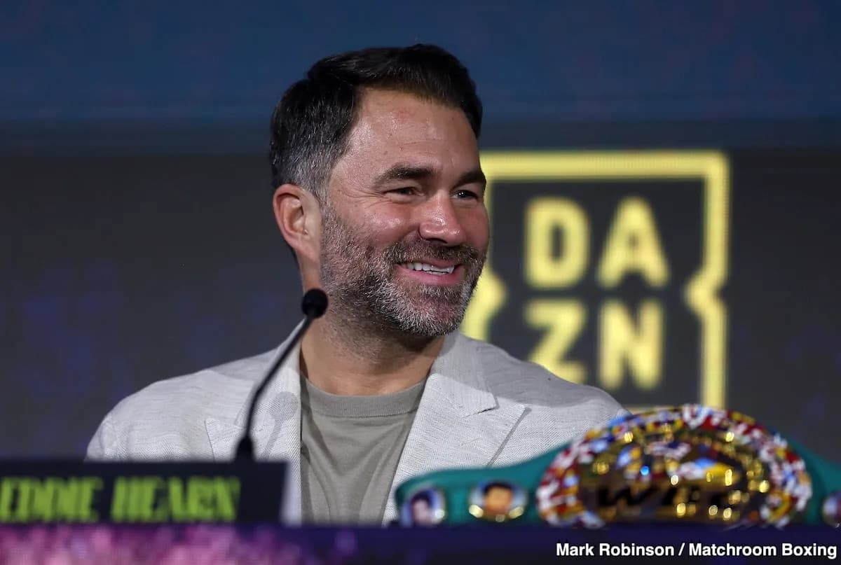 Eddie Hearn dubita della league di Zuffa Boxing: cosa significa davvero