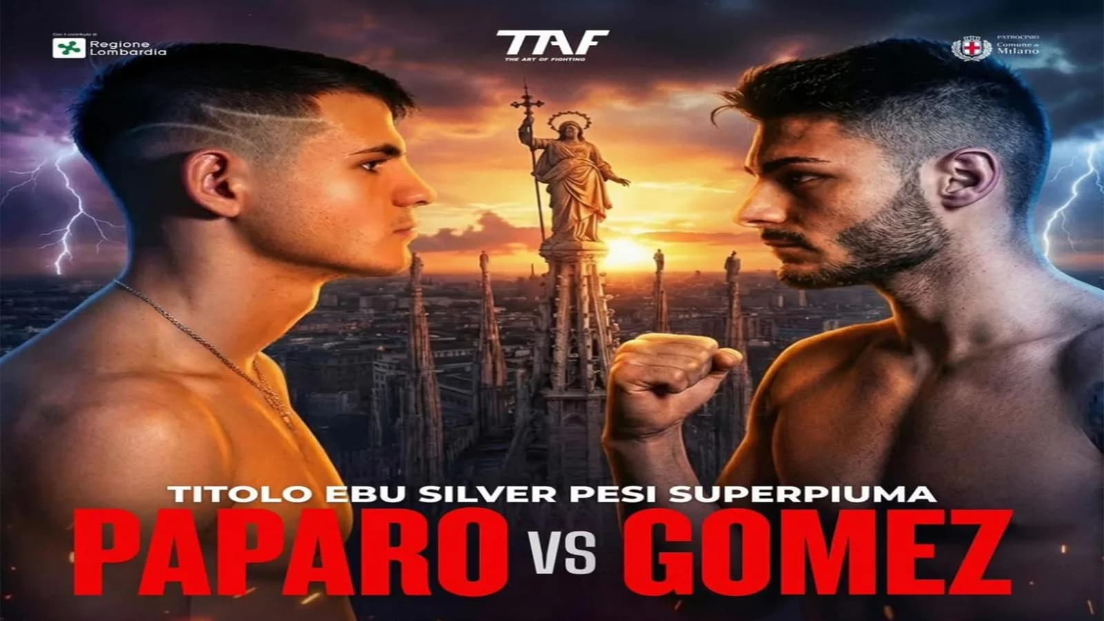 Paparo sfida Juan Felix Gomez per il titolo EBU Silver superpiuma