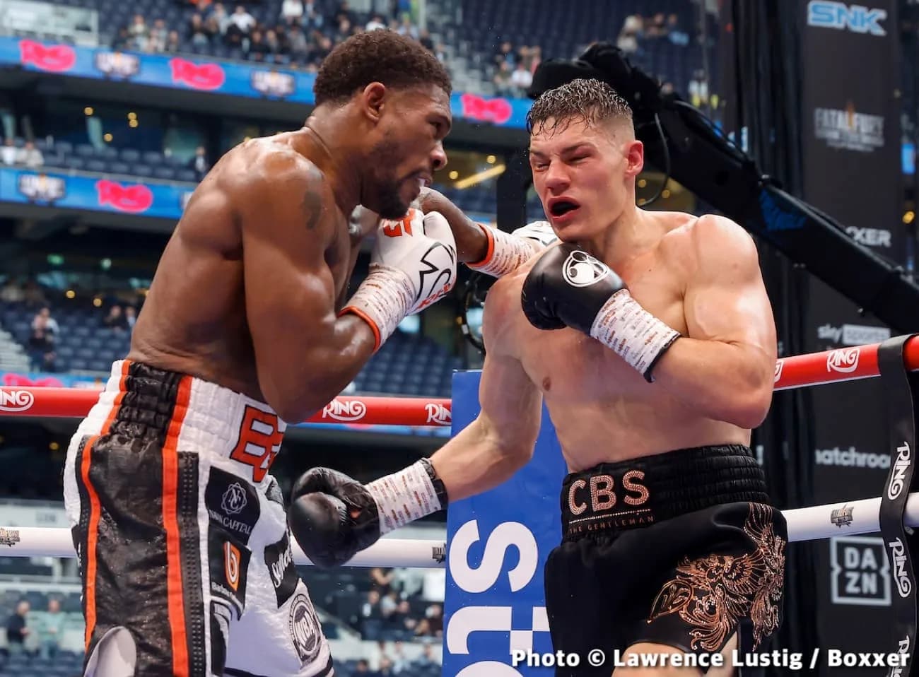 Jai Opetaia vicino a Brandon Glanton per l’esordio Zuffa Boxing a Las Vegas