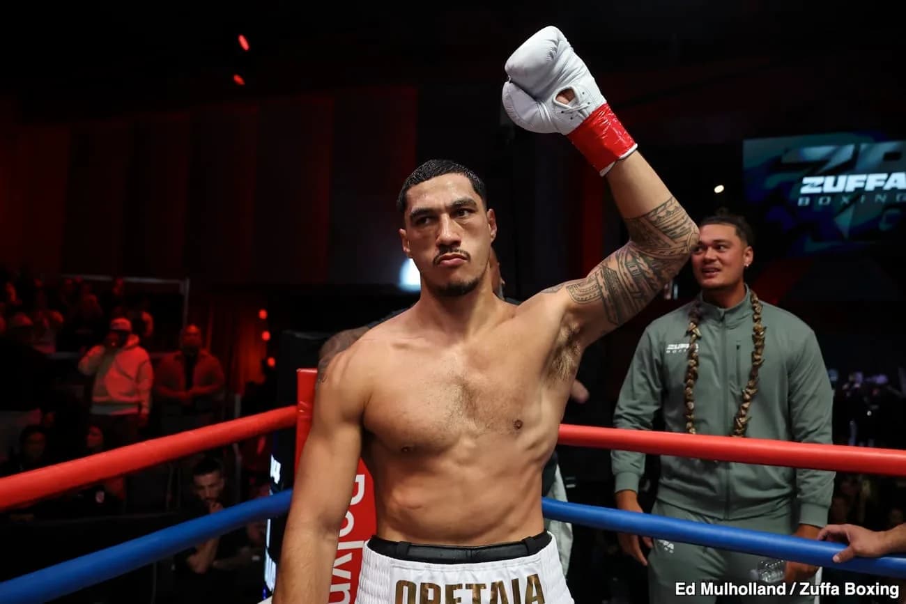 Jai Opetaia Barely Promotes Noel Mikaelian Fight