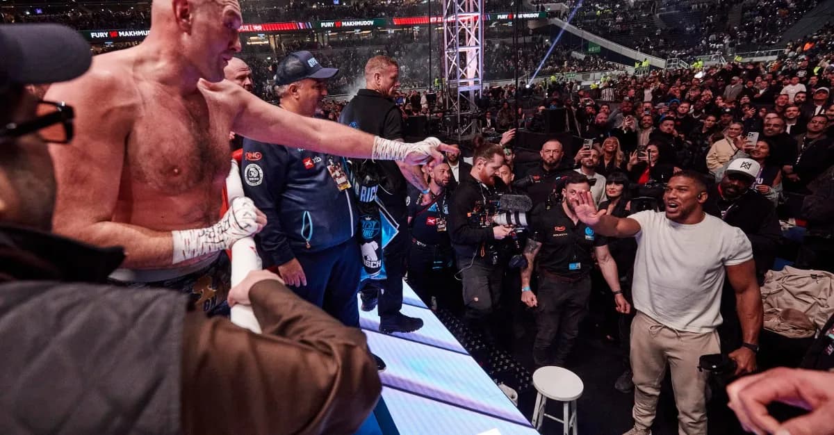FINALLY: Tyson Fury vs Anthony Joshua set for Dec. 11 in Cardiff