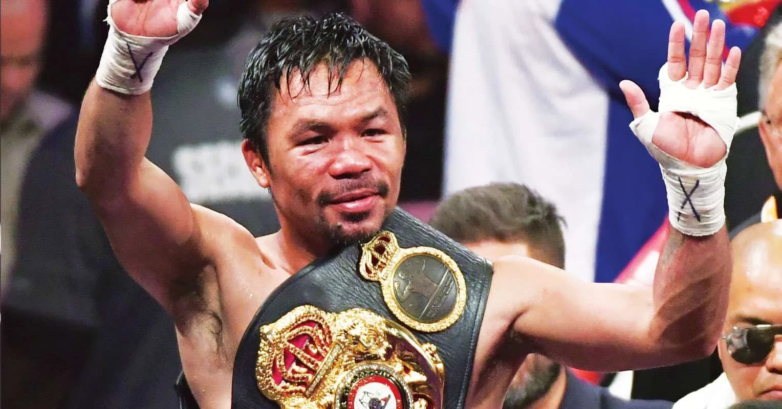 Manny Pacquiao offered world title shot to replace Tyson Fury vs Anthony Joshua: Wed save it