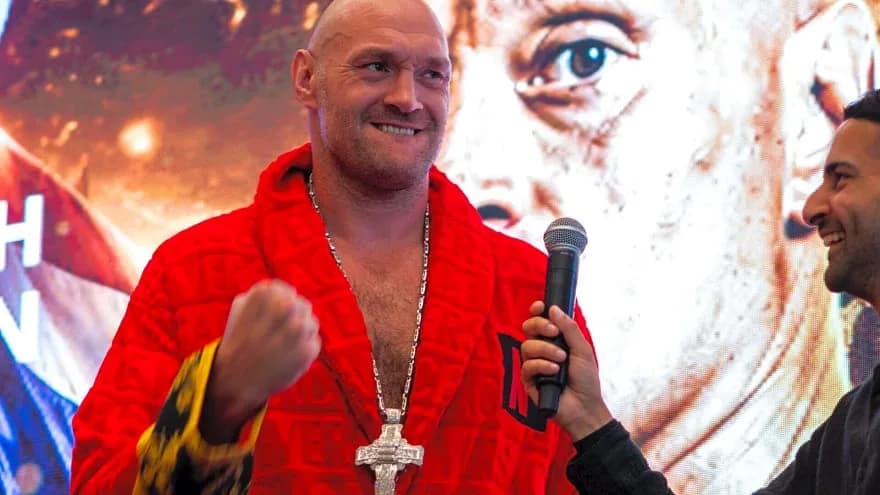 Tyson Fury woken up for first drug test just hours before first face-off with Anthony Joshua