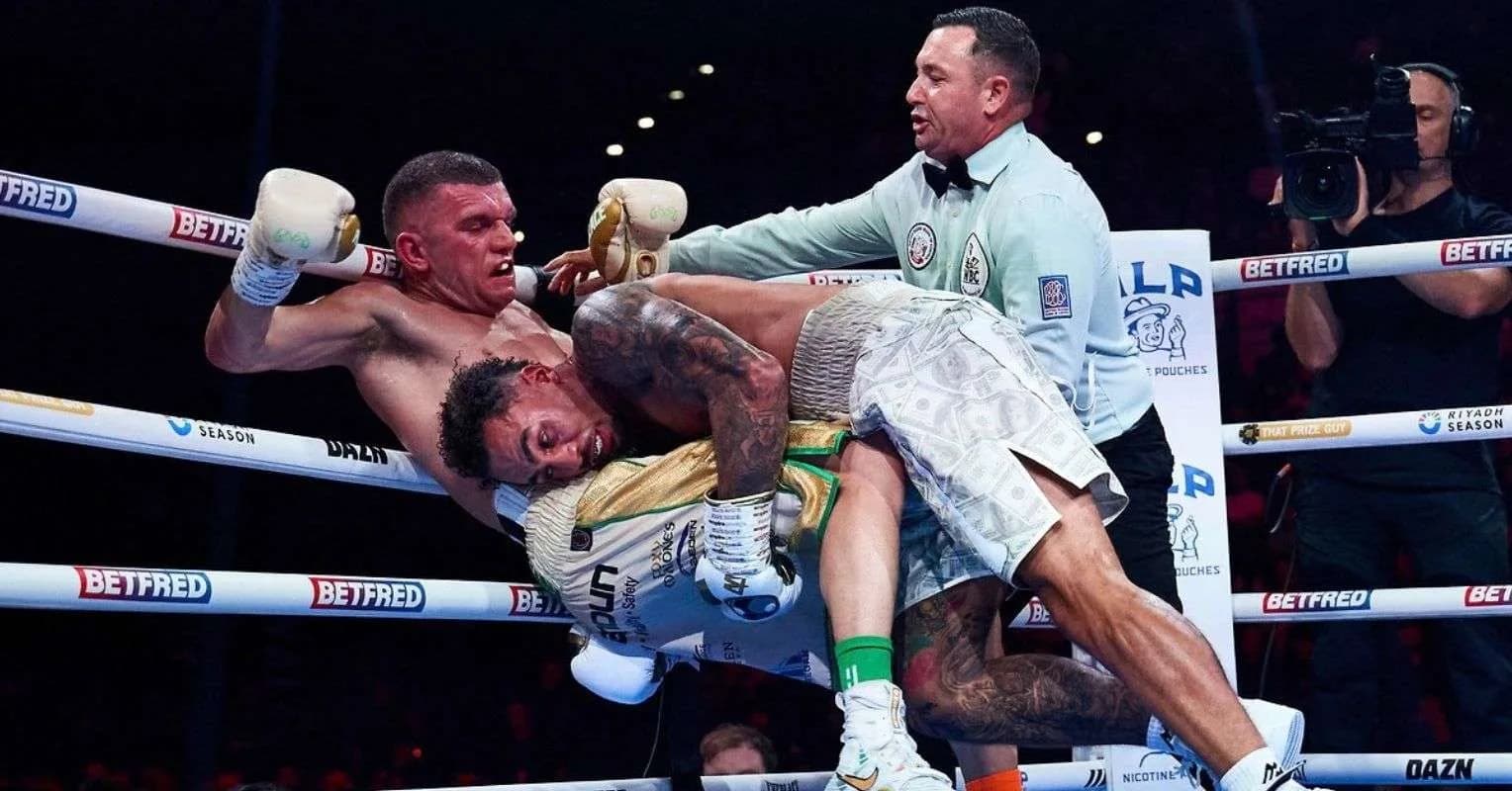 George Groves sums up Ben Whittakers performance after holding on for dear life in Wallace win