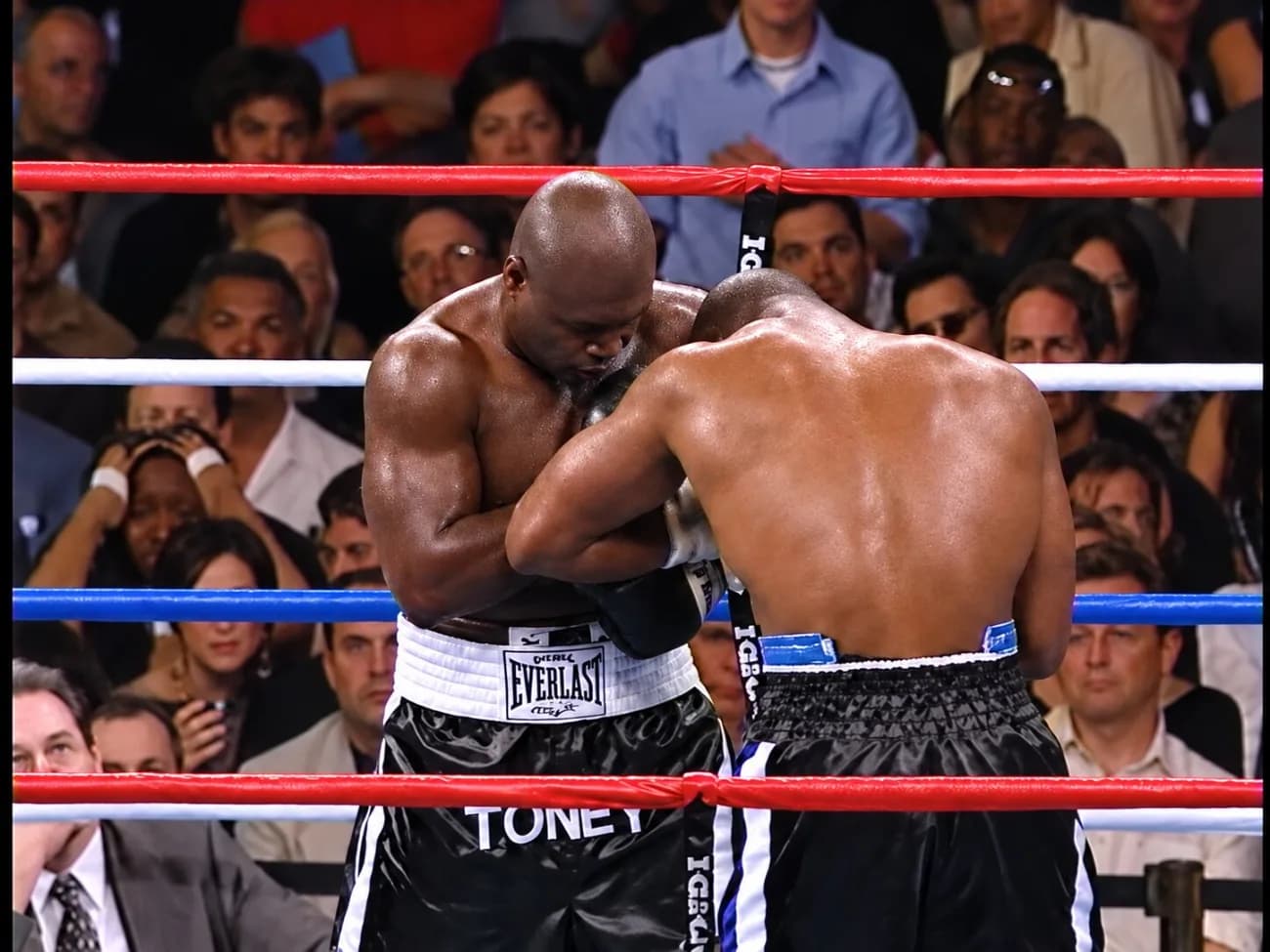James Toneys Body Attack Finishes Evander Holyfield