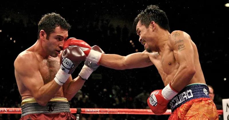 Oscar De La Hoya names the one fighter who hit him harder than Manny Pacquiao: It was painful