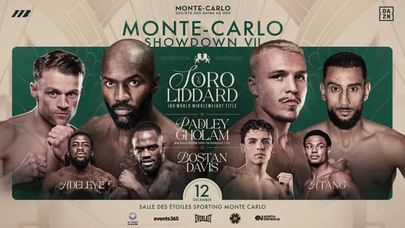George Liddard Faces Michel Soro on December 12