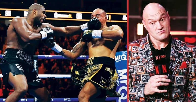 Tyson Fury sums up Daniel Dubois performance in knockout win over Fabio Wardley