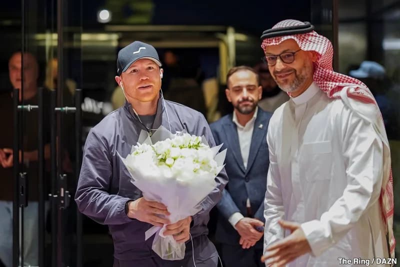 Canelo Arrives in Riyadh for Mbilli Fight: Start Time, Ring Walks and DAZN PPV