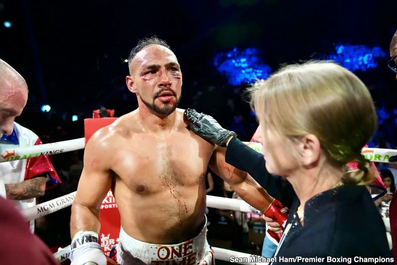 Keith Thurman Cant Talk Away The Fundora Loss