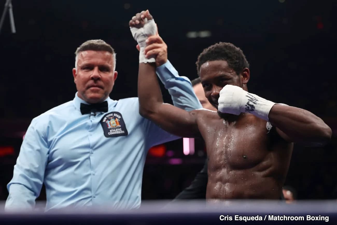 Keyshawn Davis Ducks $6 Million Question After Richardson Hitchins Says Fight Is Off
