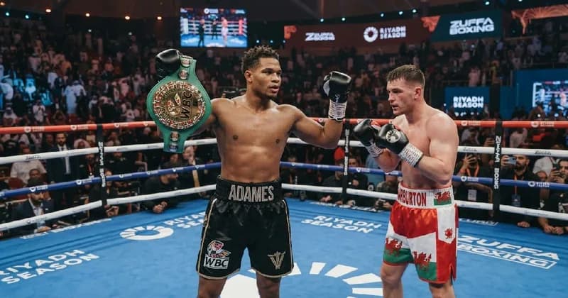 Adames faces Warburton, WBC title not on line